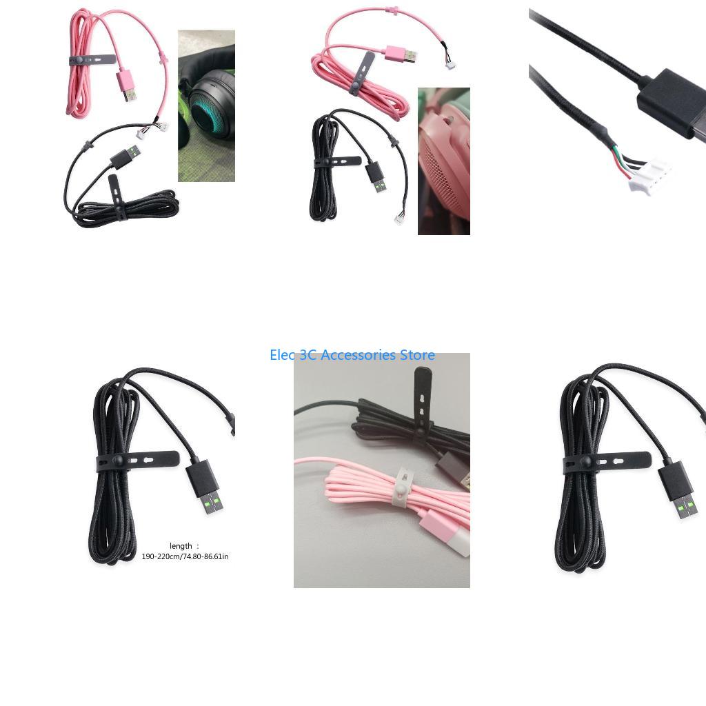 Gaming Headset Rgb - Dây chuyền thay thế cáp USB
