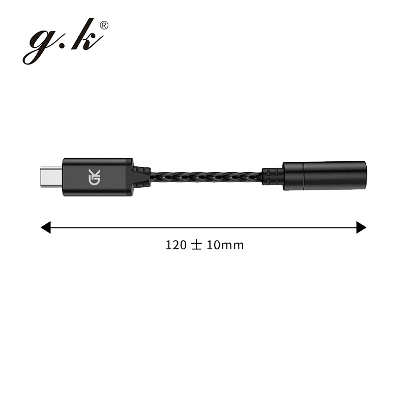 GK X1 Earphone Adapter Type-C  - đánh giá và giá Usb C Earphone
