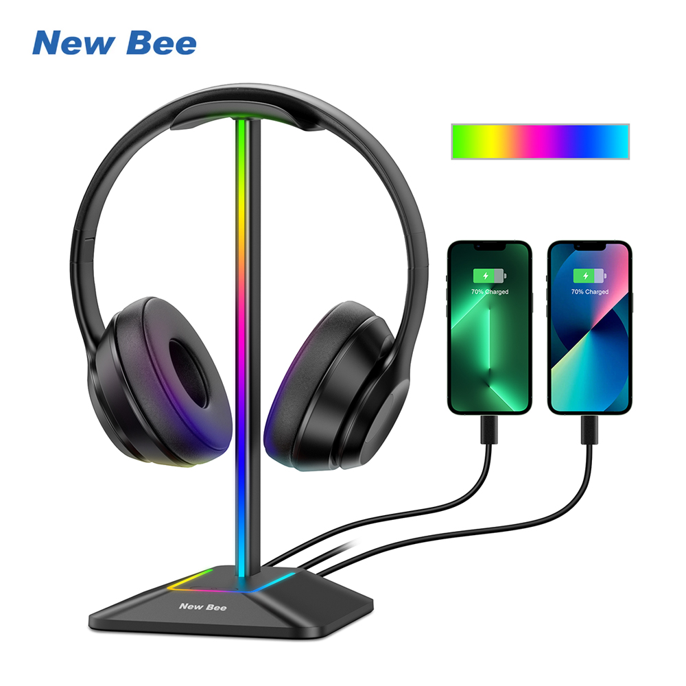New Bee Z8 RGB Headphones Stan - đánh giá và giá Gaming Headset Rgb