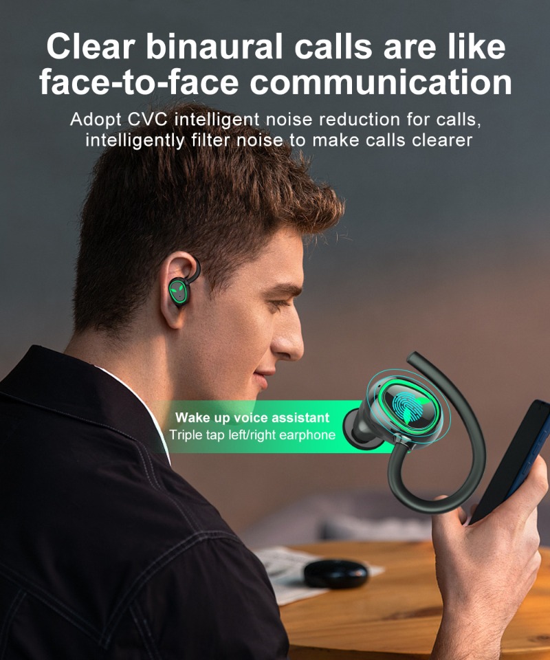 Custom sports Bluetooth earpho - đánh giá và giá Sports Earphone Hook