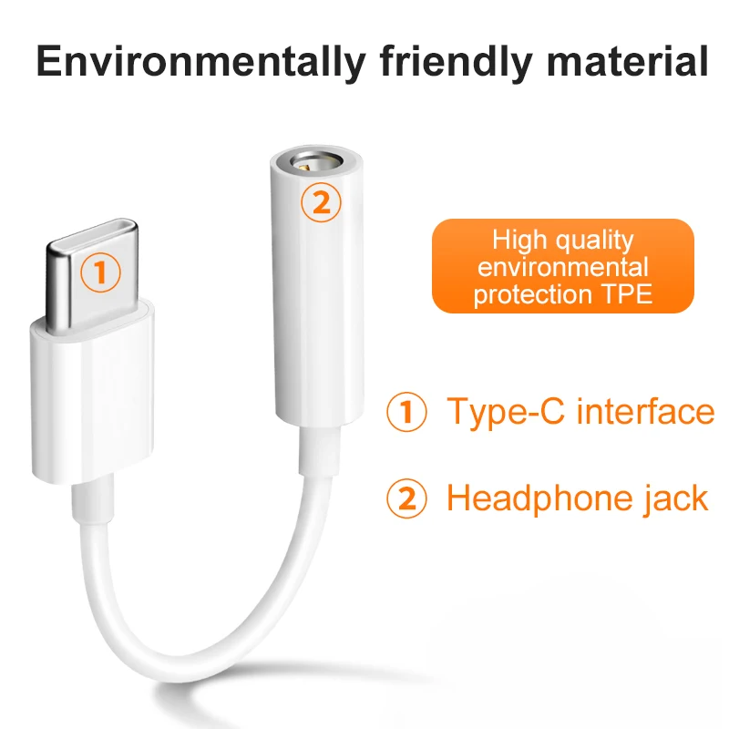 USB C to 3.5mm Headphone Jack  - đánh giá và giá Usb C Earphone