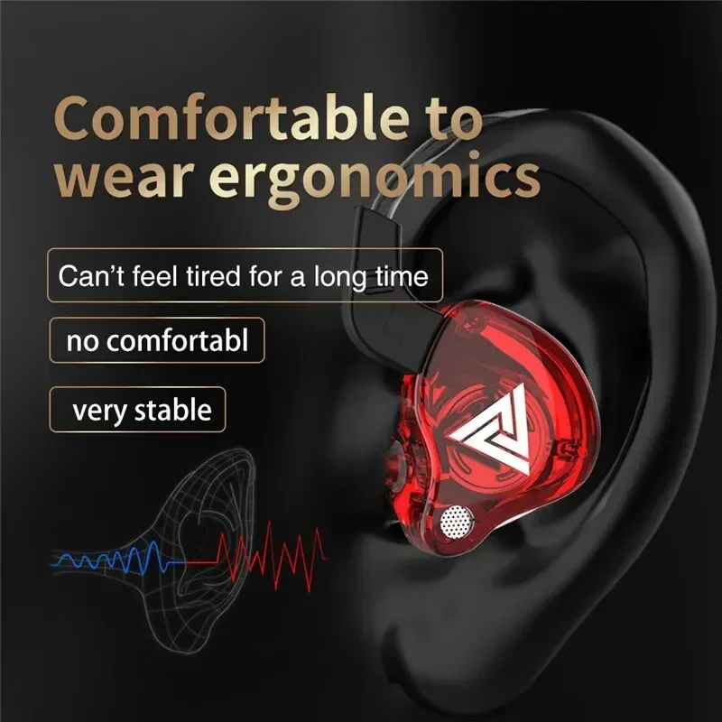 Original QKZ AK6 Copper Driver - đánh giá và giá Wired Earphone Mic