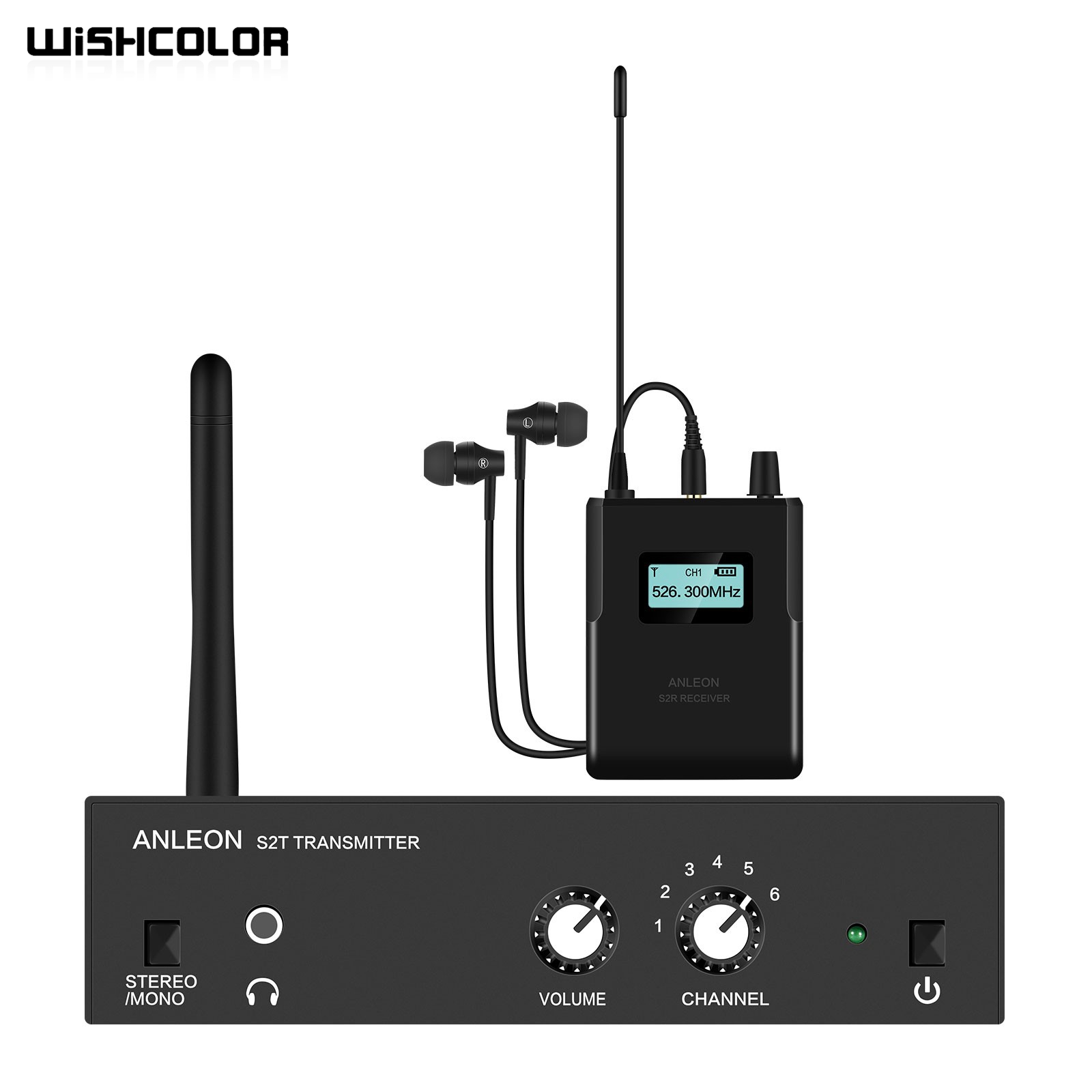Wishcolor ANLEON S2 526-535MHz - đánh giá và giá In Ear Monitor Iem