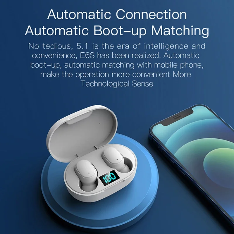 2026Hot-selling TWS E6S Fone B - đánh giá và giá Bluetooth Headset On Ear