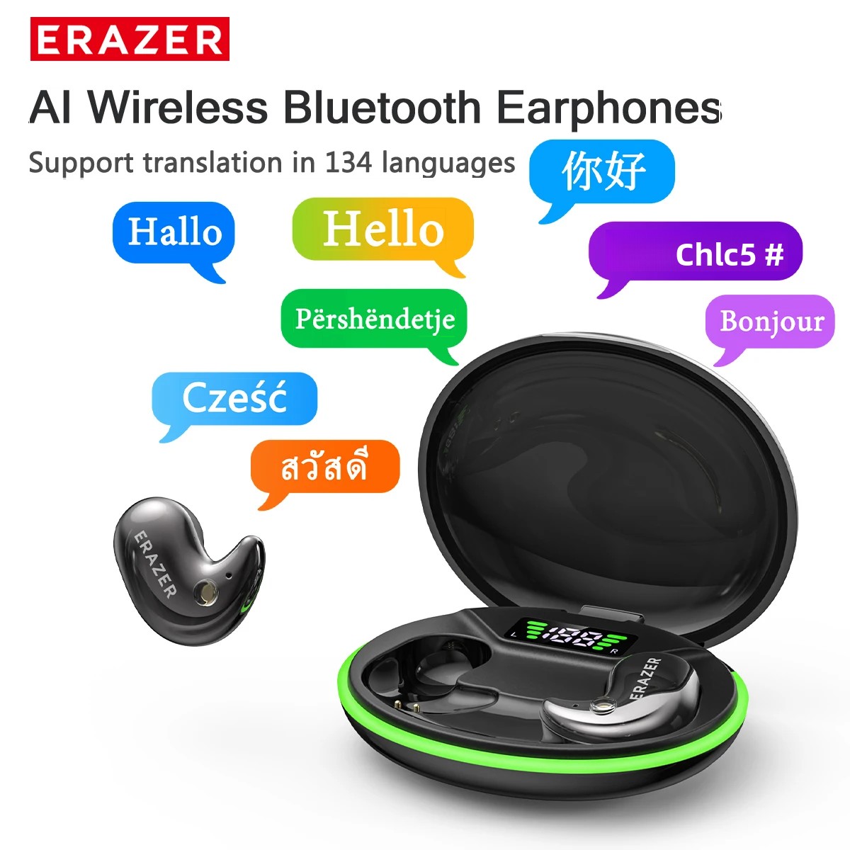 EARZER XF58 In-Ear Bluetooth H - đánh giá và giá Usb C Earphone