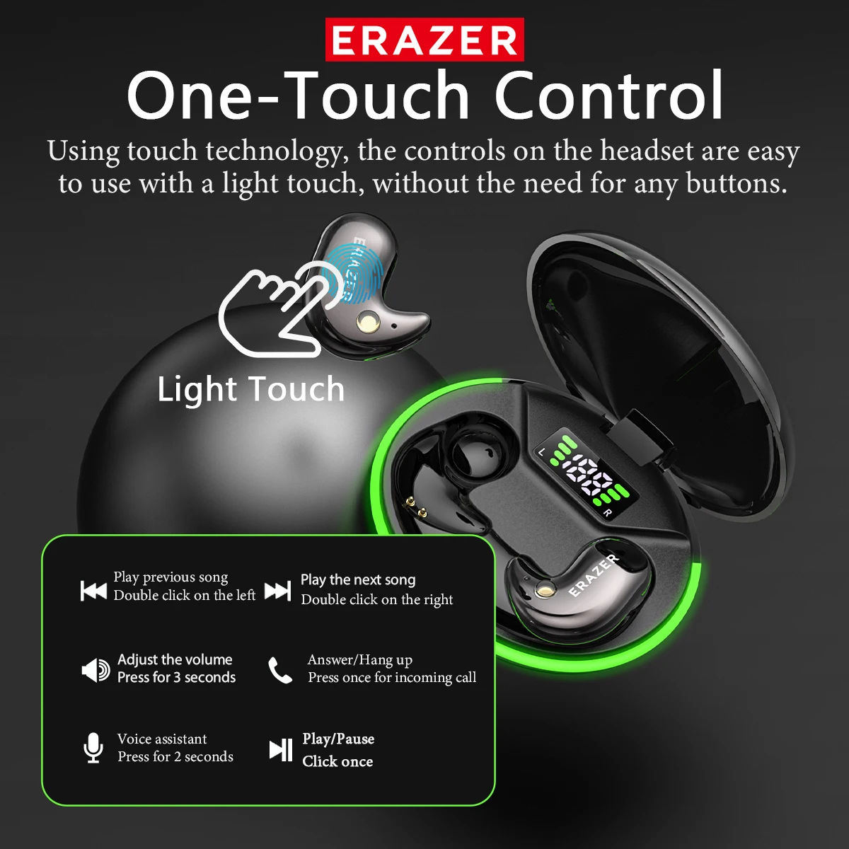 EARZER XF58 In-Ear Bluetooth H - đánh giá và giá Usb C Earphone