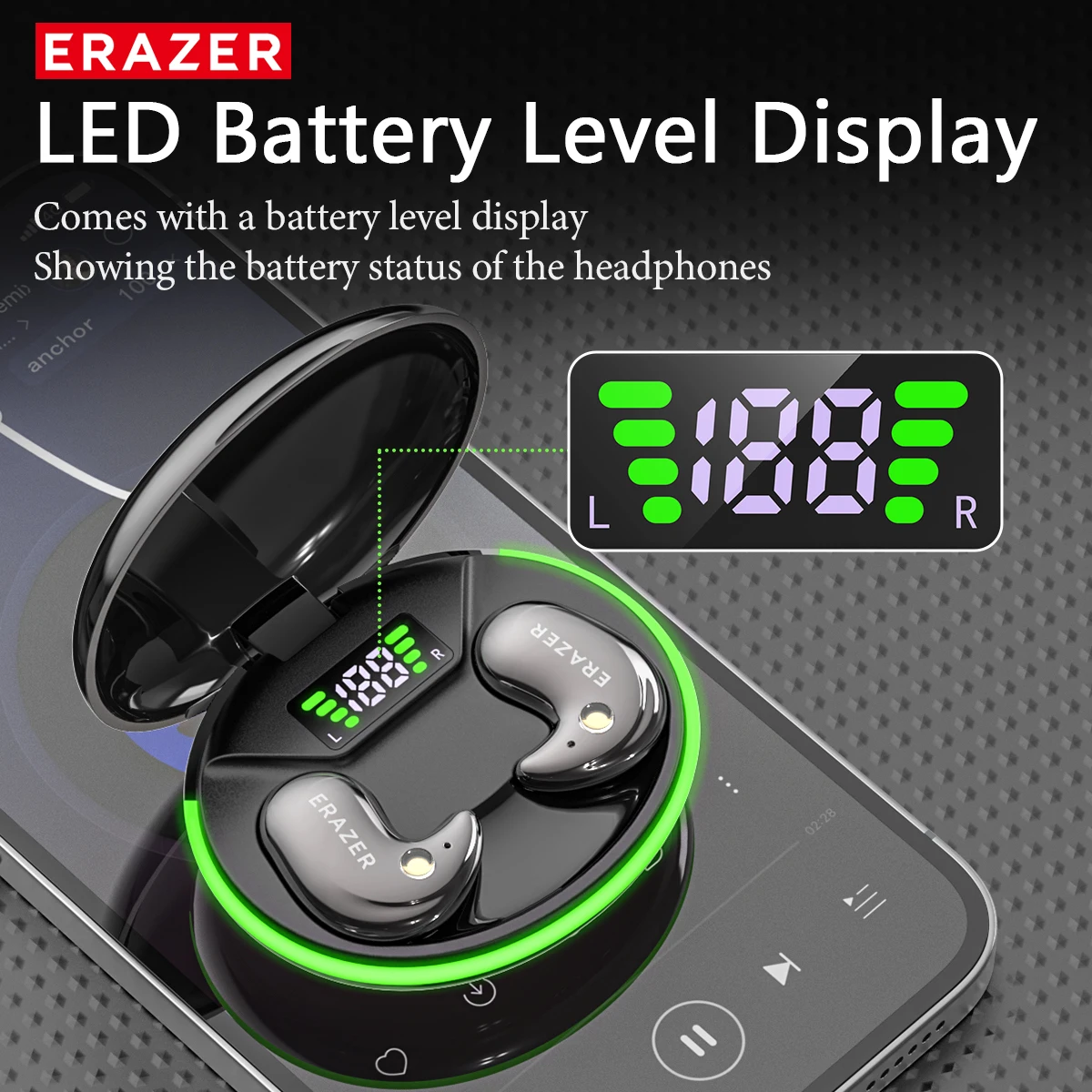 EARZER XF58 In-Ear Bluetooth H - đánh giá và giá Usb C Earphone