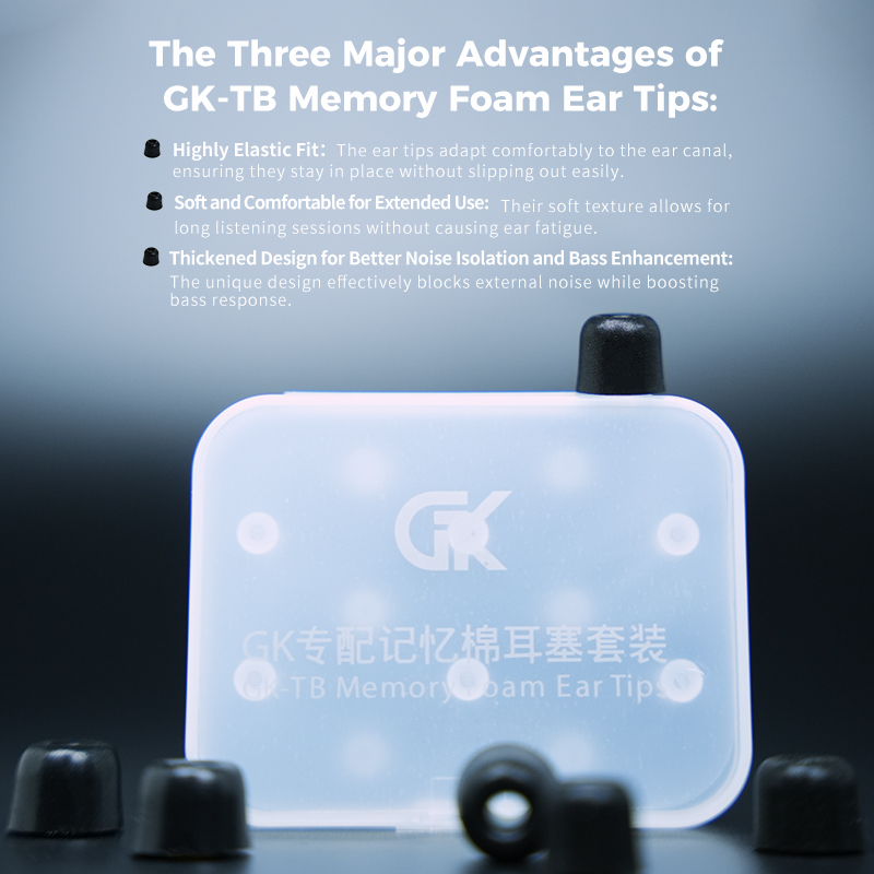 GK-TB 3Pair(6pcs) Noise Isolat - đánh giá và giá Earphone Foam Tip