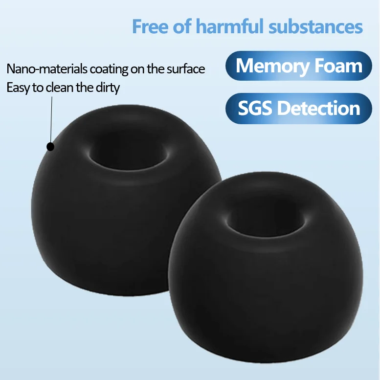 Soft Memory Foam Earphone Tip  - đánh giá và giá Earphone Foam Tip