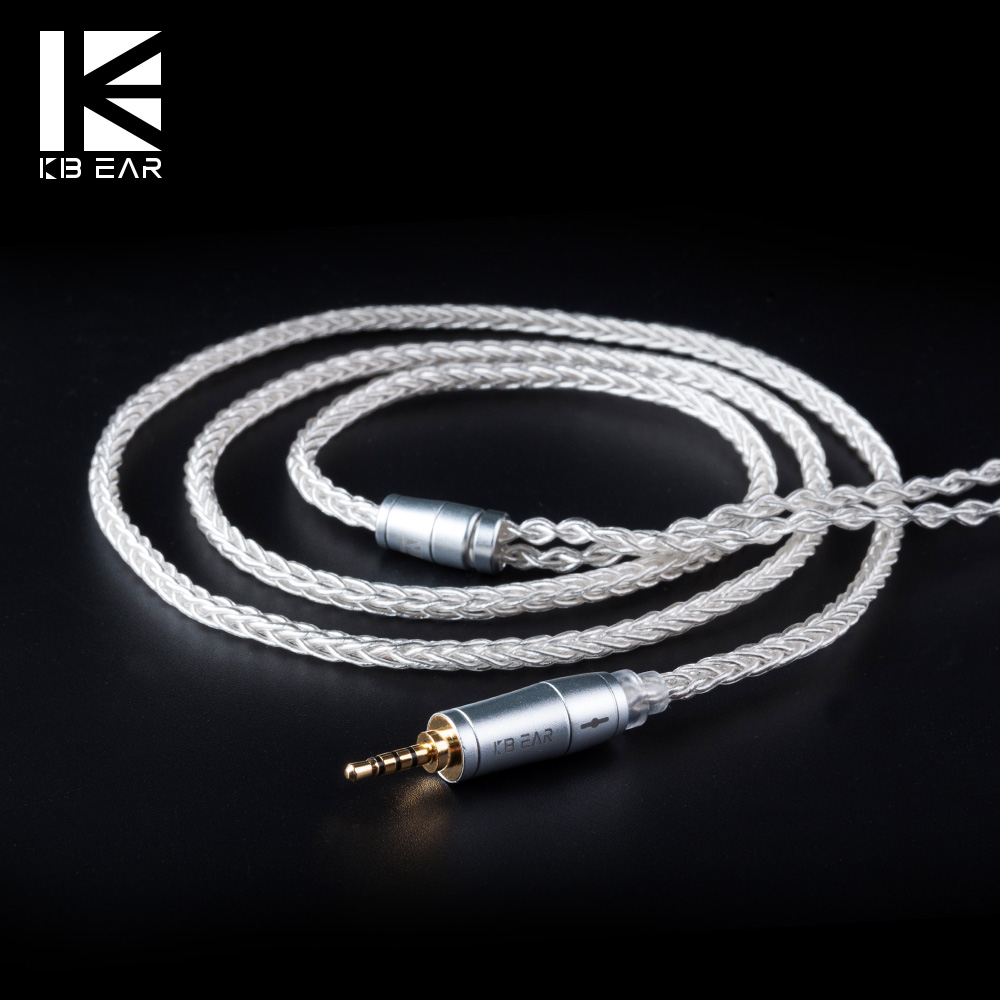 KBEAR 8 Core Upgraded Silver W - đánh giá và giá In Ear Monitor Iem