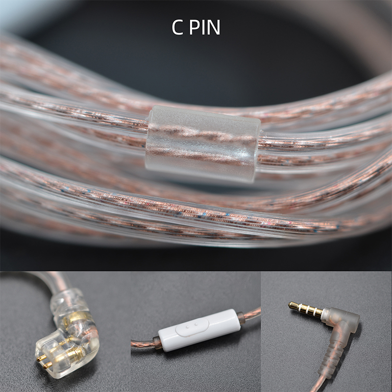 Original KZ Earphone Cable Oxy - đánh giá và giá Wired Earphone Mic