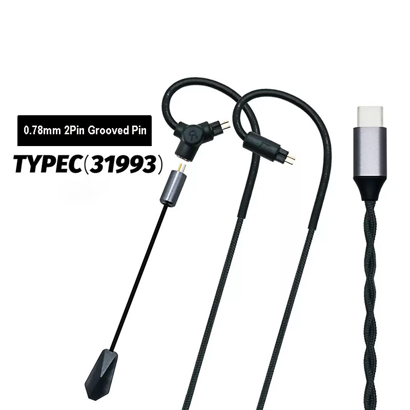 0.78 QDC MMCX Gaming Earphone  - đánh giá và giá Usb C Earphone